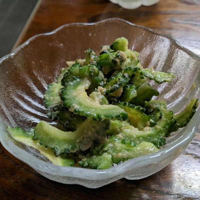 ニガウリごま酢和え(谷中 鳥よし )