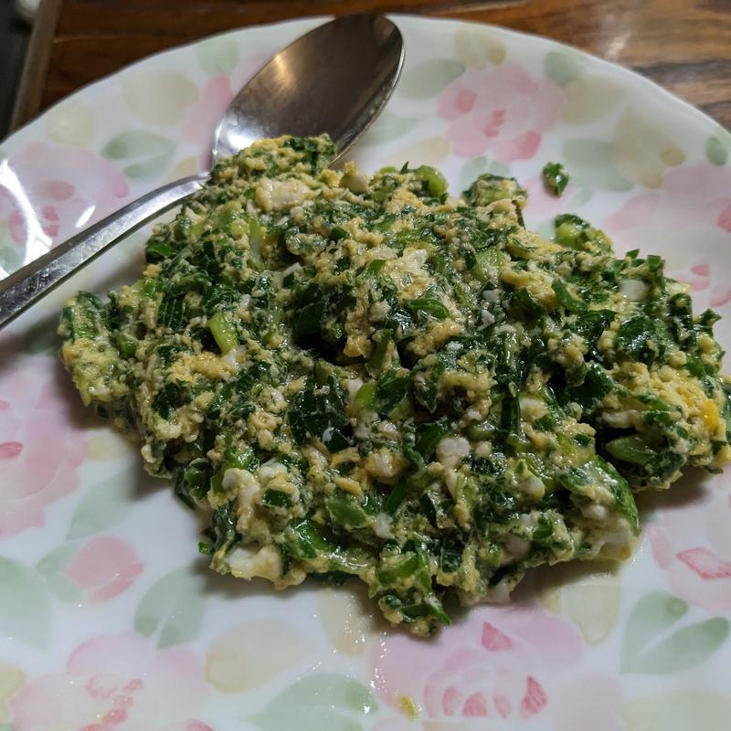 にら玉とじ(谷中 鳥よし )