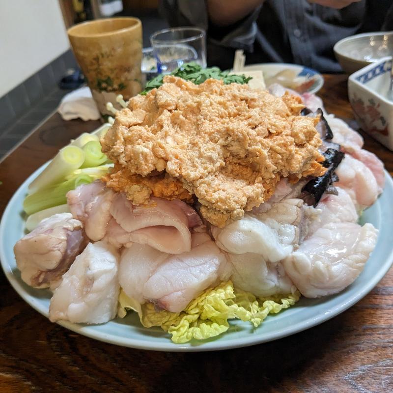 あんこう鍋(谷中 鳥よし )