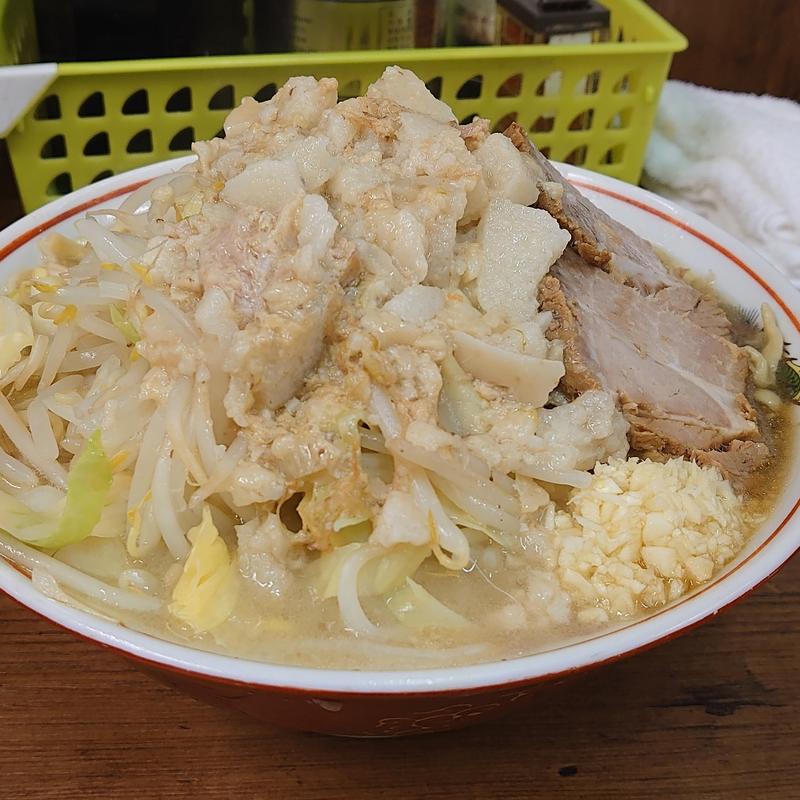 小ラーメン＋ネギ(ラーメン二郎 品川店 （らーめんじろう）)