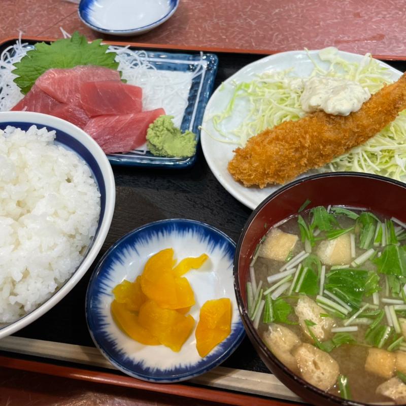 A定食(大田市場三洋食堂)