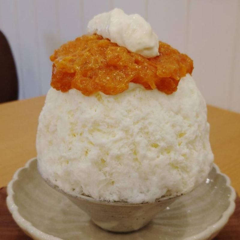 あんぽ柿マスカルポーネ(甘味や乃あん)