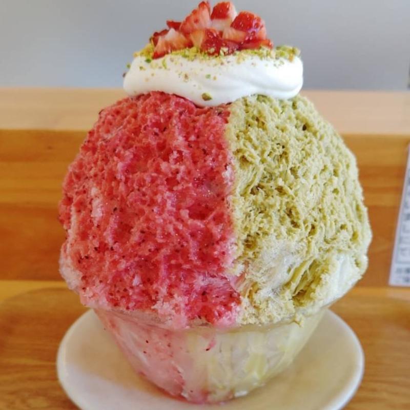 いちごみるくピスタチオ(日本茶専門店 茶のいろは)