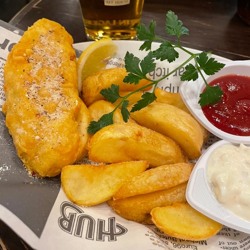 フィッシュ&チップス(1piece)(HUB横浜西口店)