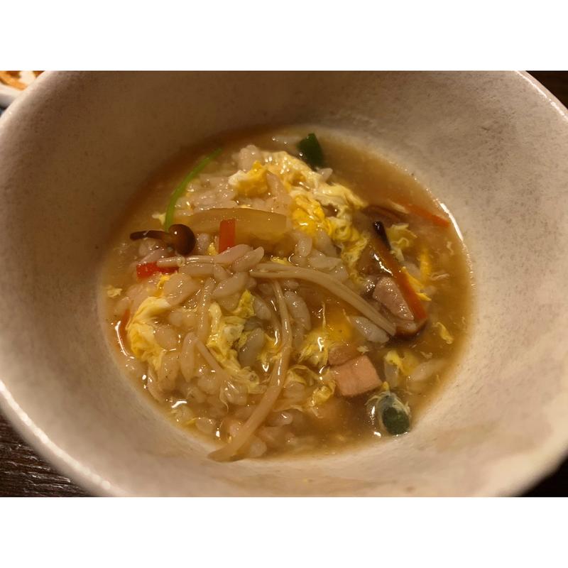 とうじ蕎麦　ぞうすい(のりくら)