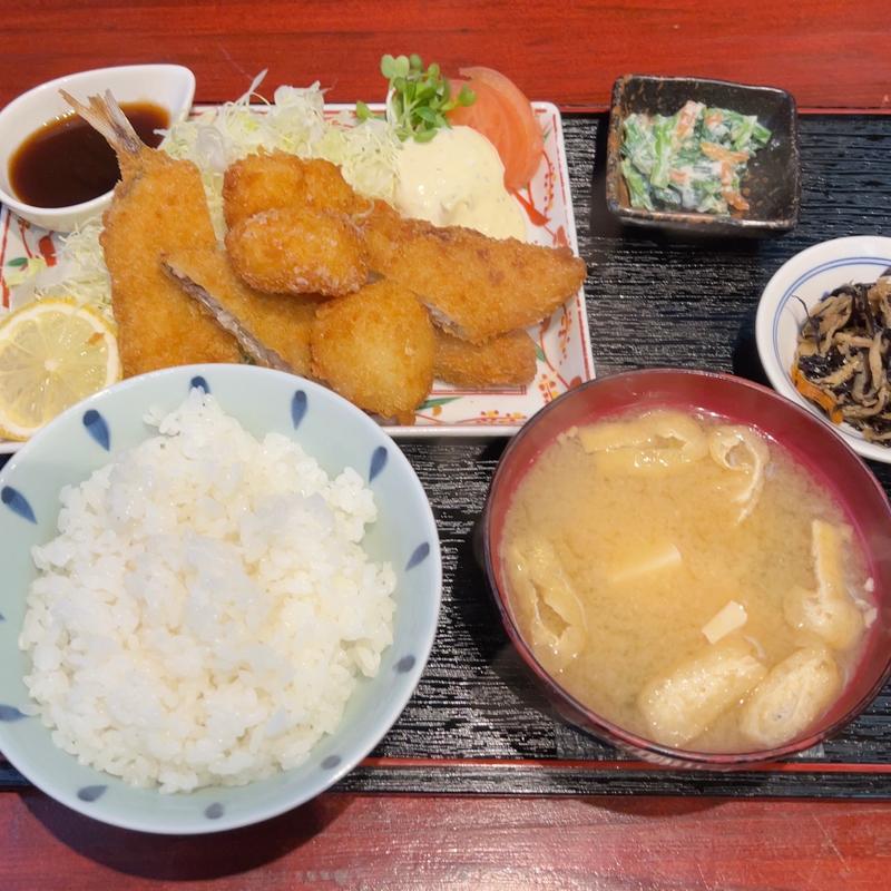 ミックスフライ(ひょうたん)