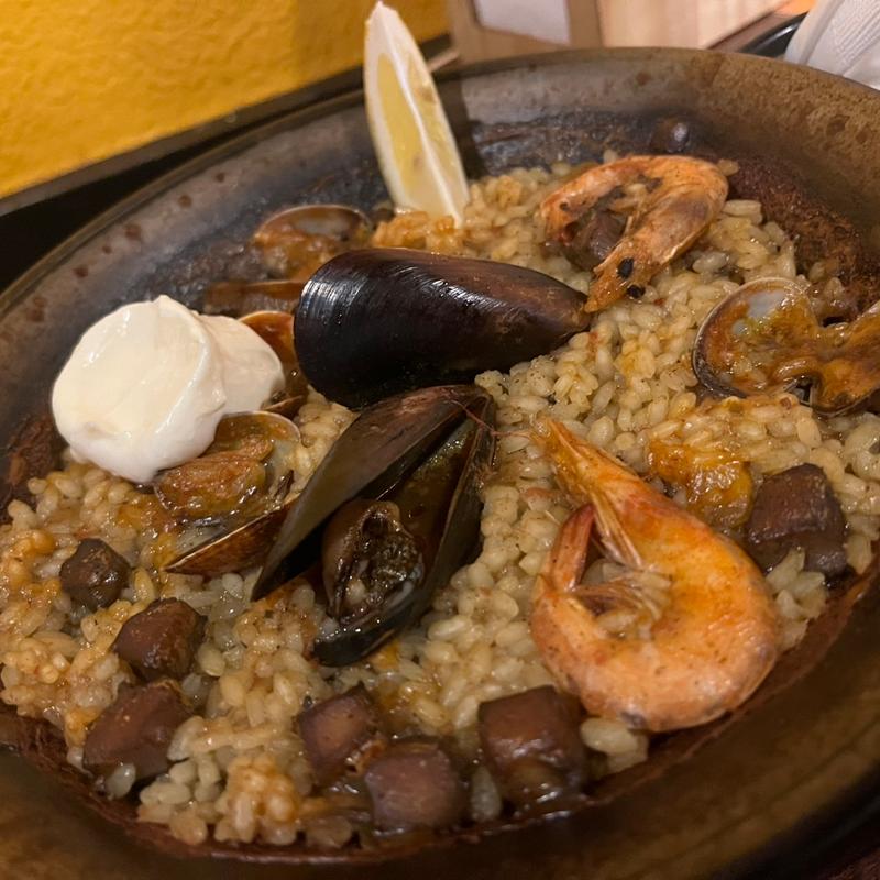 海鮮パエリア(エル・ポニエンテ・ゴソ)