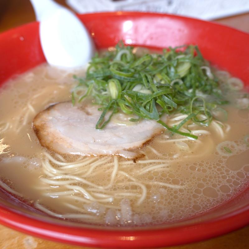 豚骨ラーメン(三九ラーメンセンター 三日月店)