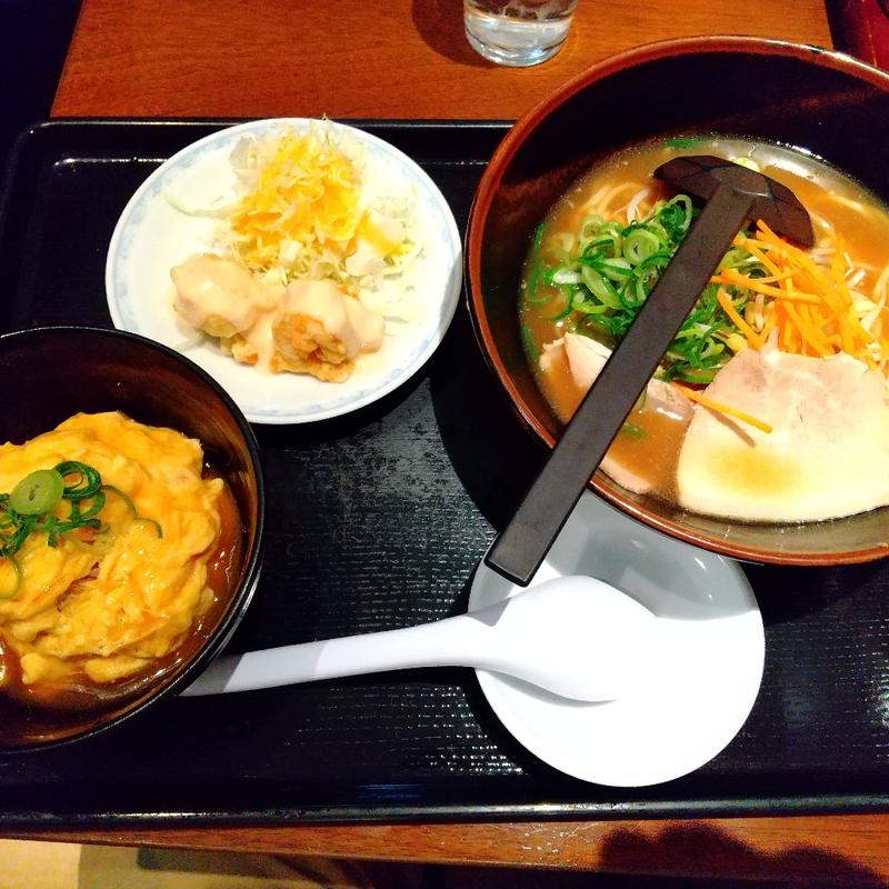 垂水店限定小ラーメンバラエティセット(古潭 JR垂水店)