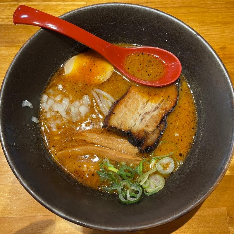 金の炙り味噌ラーメン(麺屋・國丸。 藤井寺店)