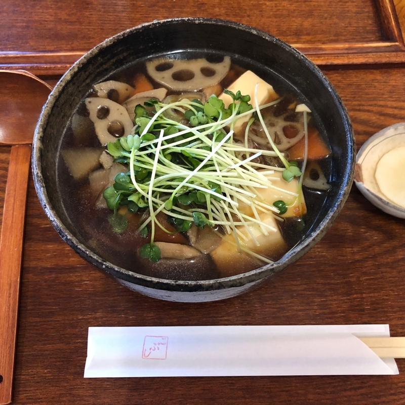 けんちんそば(そば処  こぶし)