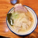 ワンタン麺(塩)(地鶏らーめん翔鶴 前橋店)