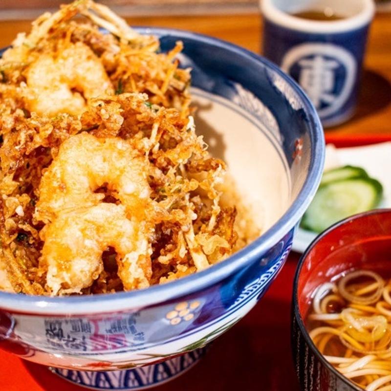 かき揚げ丼(東家本店)