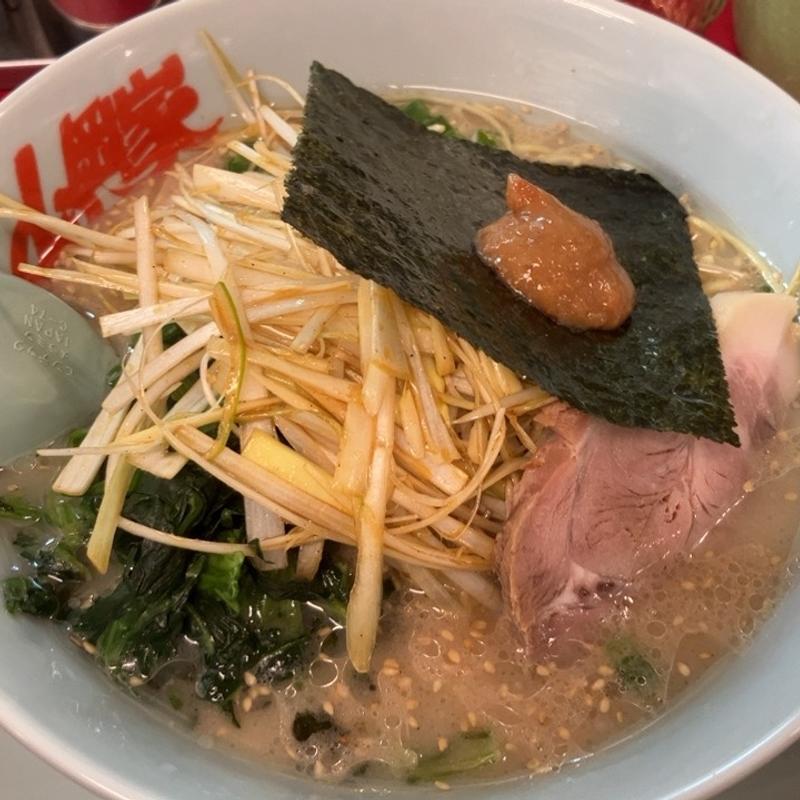 朝ラーメン(ラーメン山岡家 東光店)