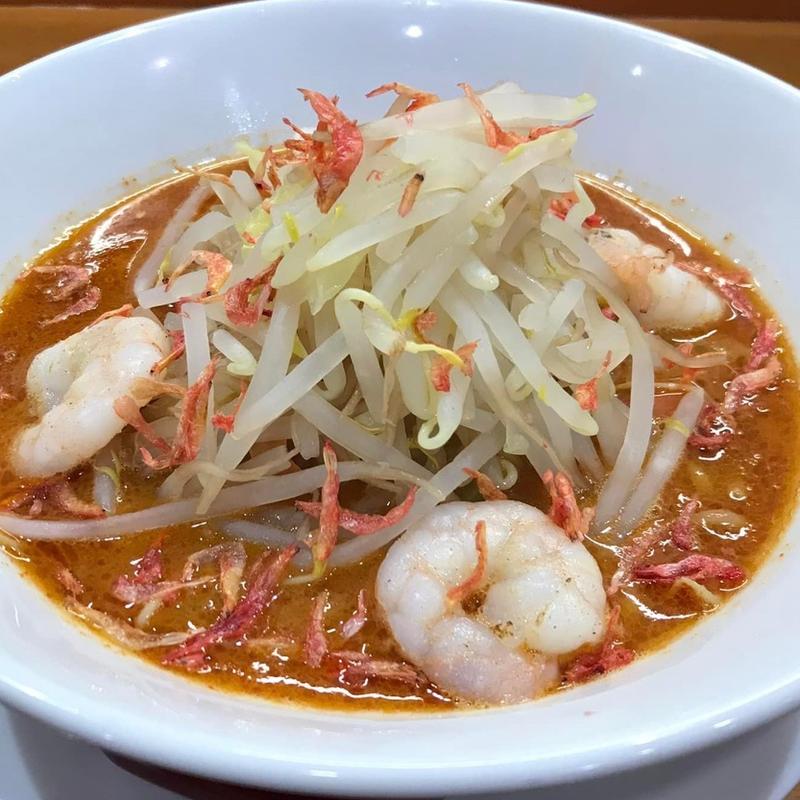 辛えびラーメン(極辛味噌専門店 麺屋つどい)