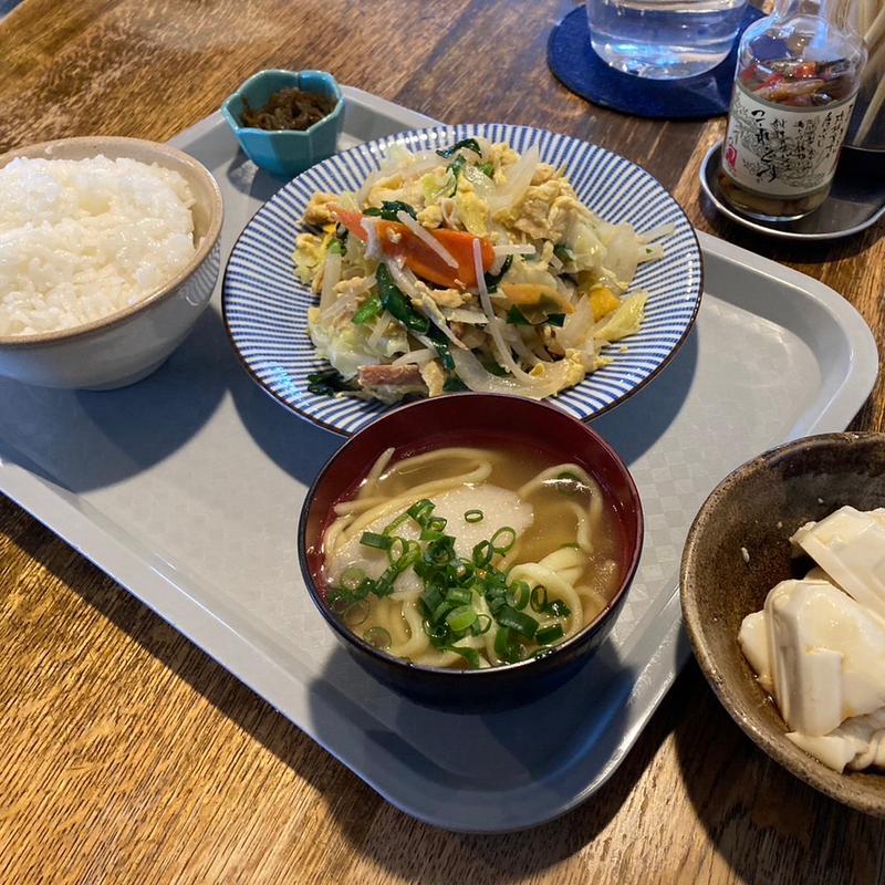 フーチャンプル定食(なんくる食堂)