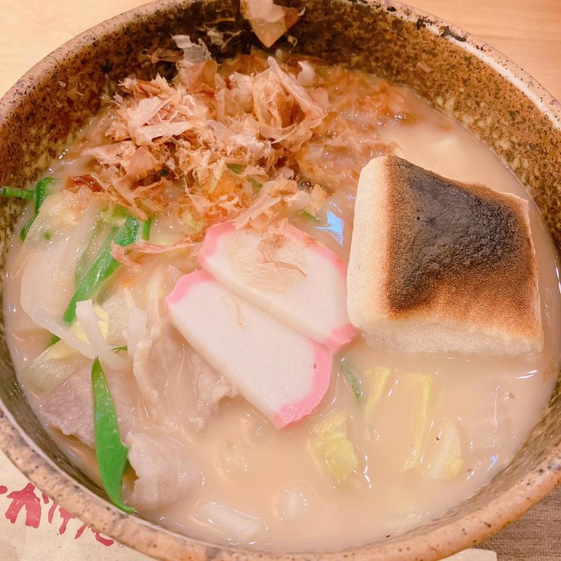 だし香るちゃんぽんきしめん(コメダ和喫茶 おかげ庵 横浜ランドマークプラザ店)