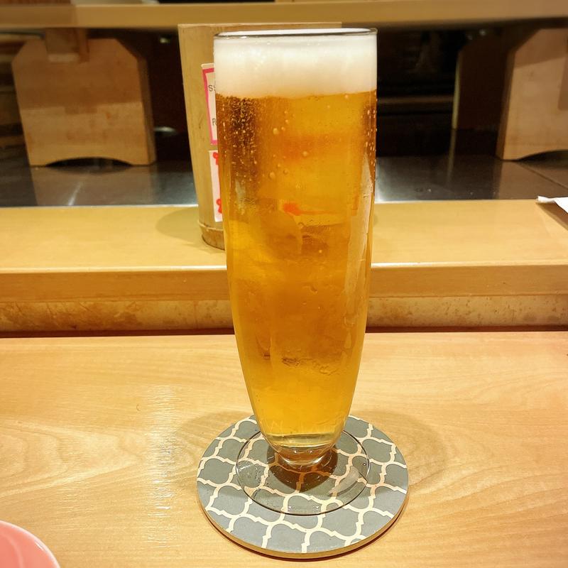 生ビール(池尻ぶらいあん)