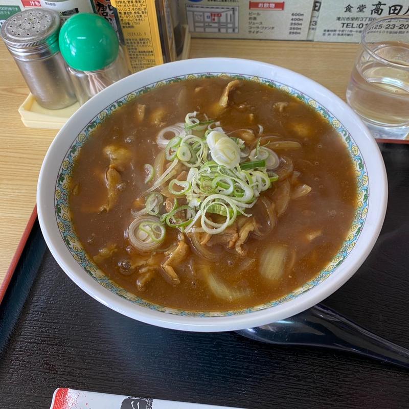カレーそば(高田屋)