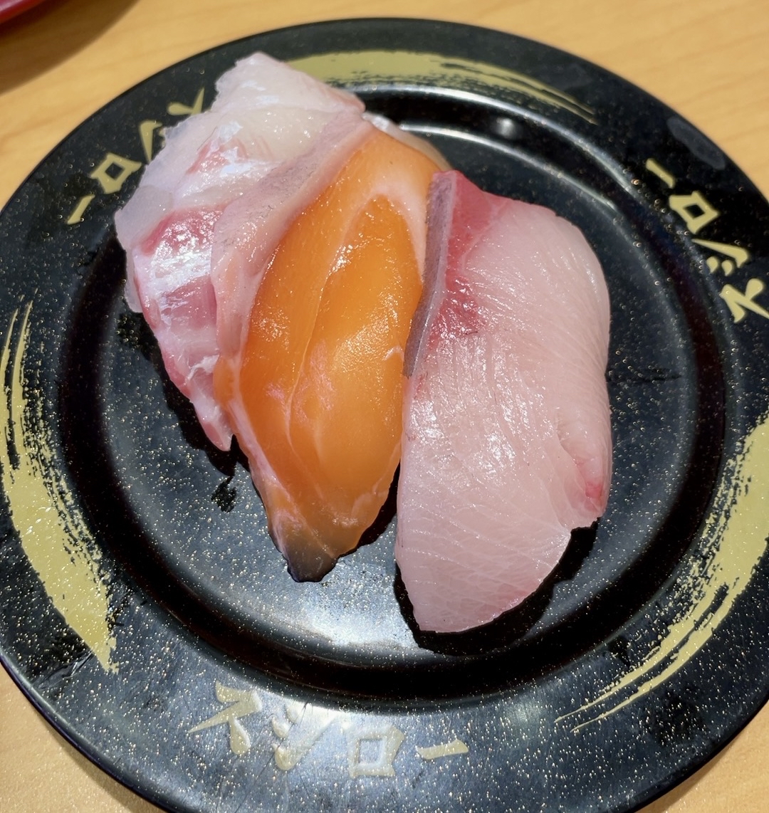 鮮魚3貫盛り(スシロー 八千代高津店)の口コミ一覧 | おいしい！が