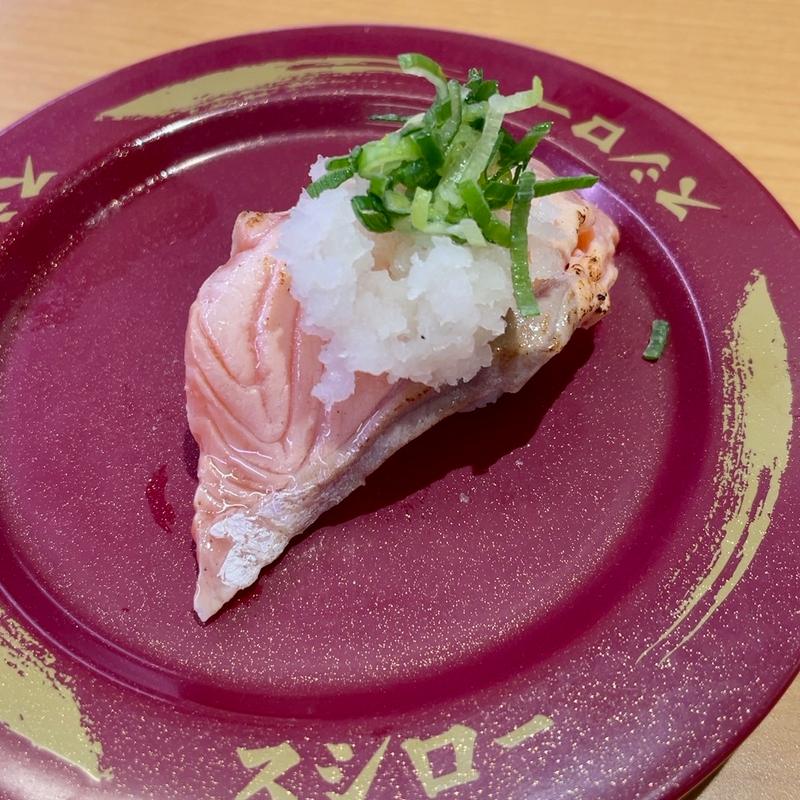 おろし炙りサーモン(スシロー 八千代高津店)