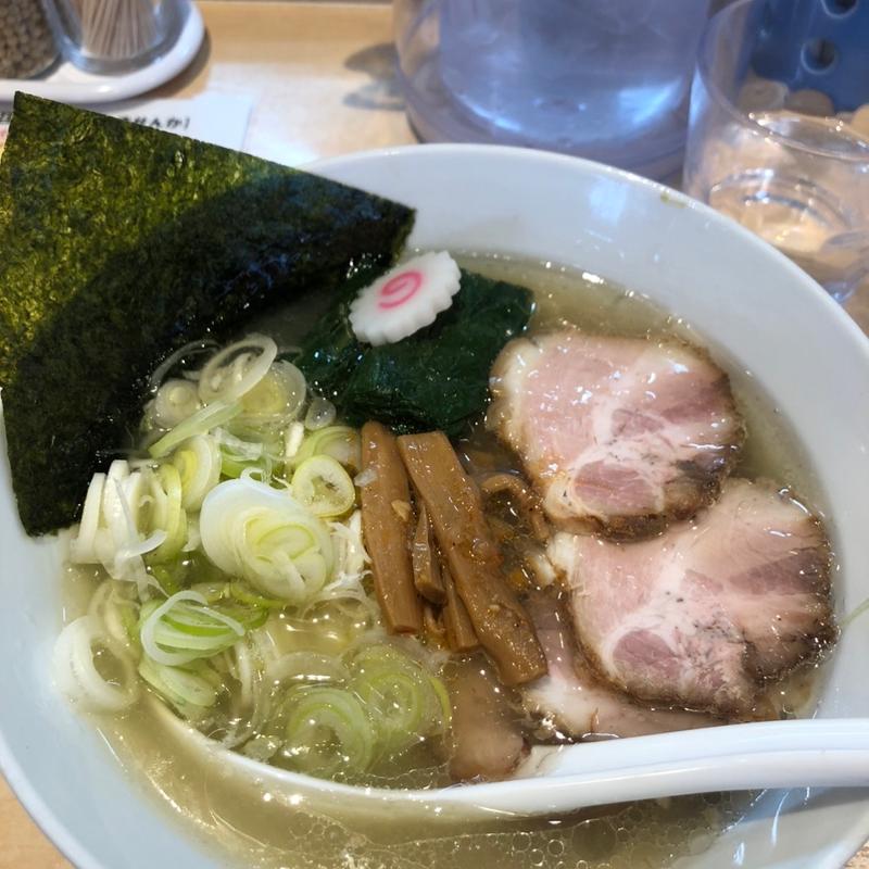 生姜塩ラーメン(煮干 中華そば 結。)