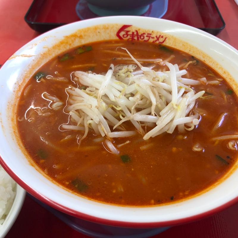 大辛カレーラーメン(くるまやラーメン横浜泉区店)