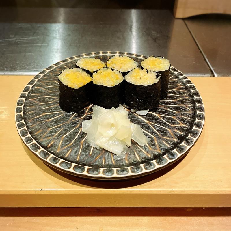 雲丹細巻き(池尻ぶらいあん)