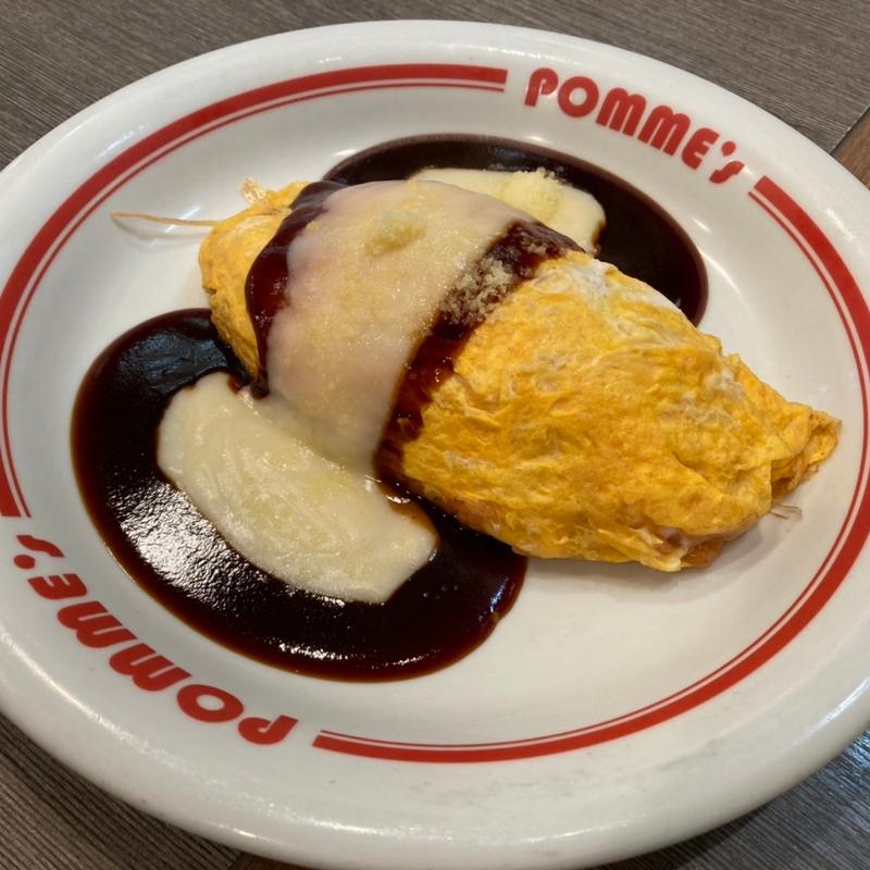 デミダブルチーズオムライスS(ポムの樹食堂 ららぽーと新三郷店)