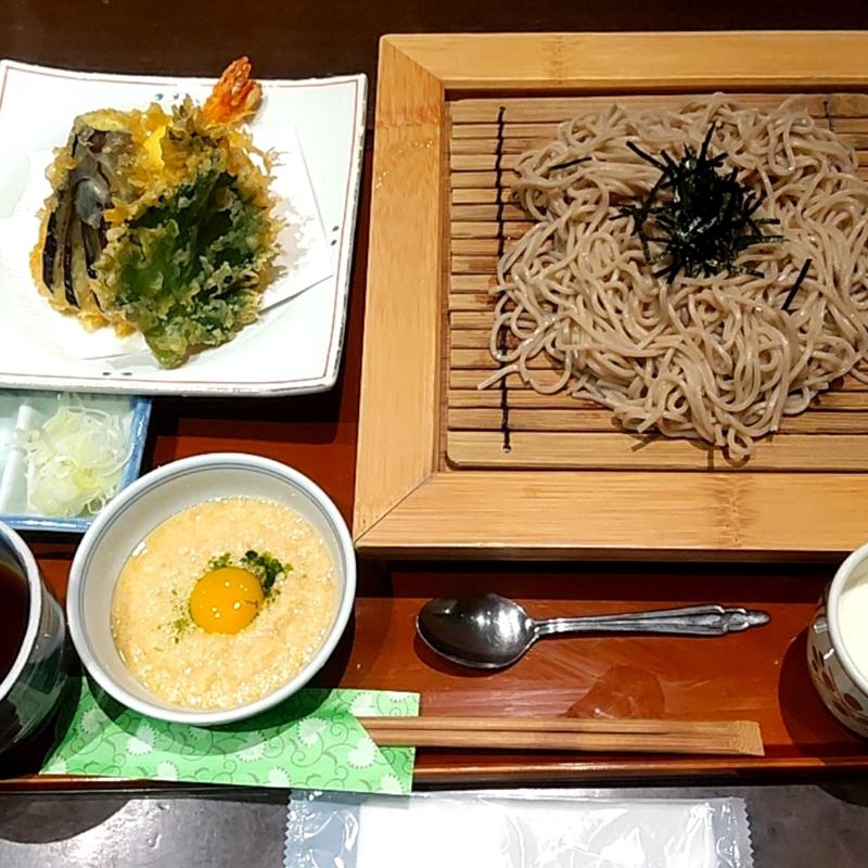
天ざるとろろ蕎麦(とりよし)