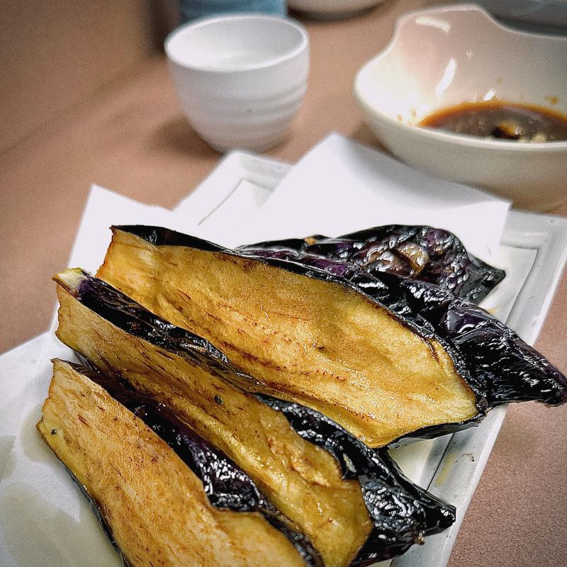 茄子のから揚げ(伊勢芳 )