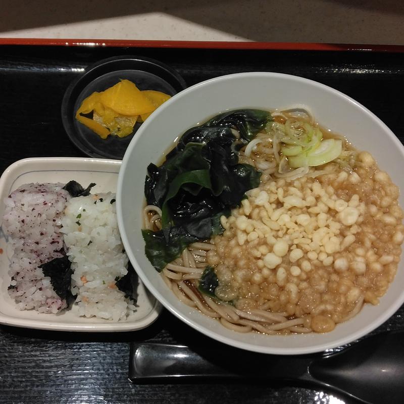 朝食セット(名代 富士そば 川崎西口店)