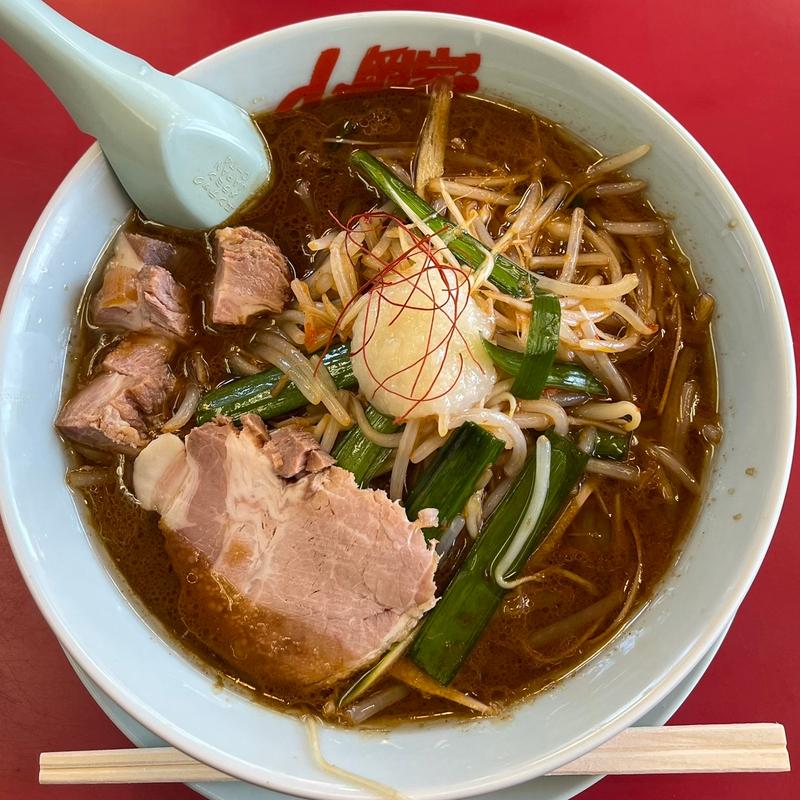 熟成味噌もやしラーメン(ラーメン山岡家 明石店)