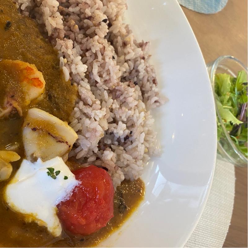 シーフードカレー(ふわりずむ)