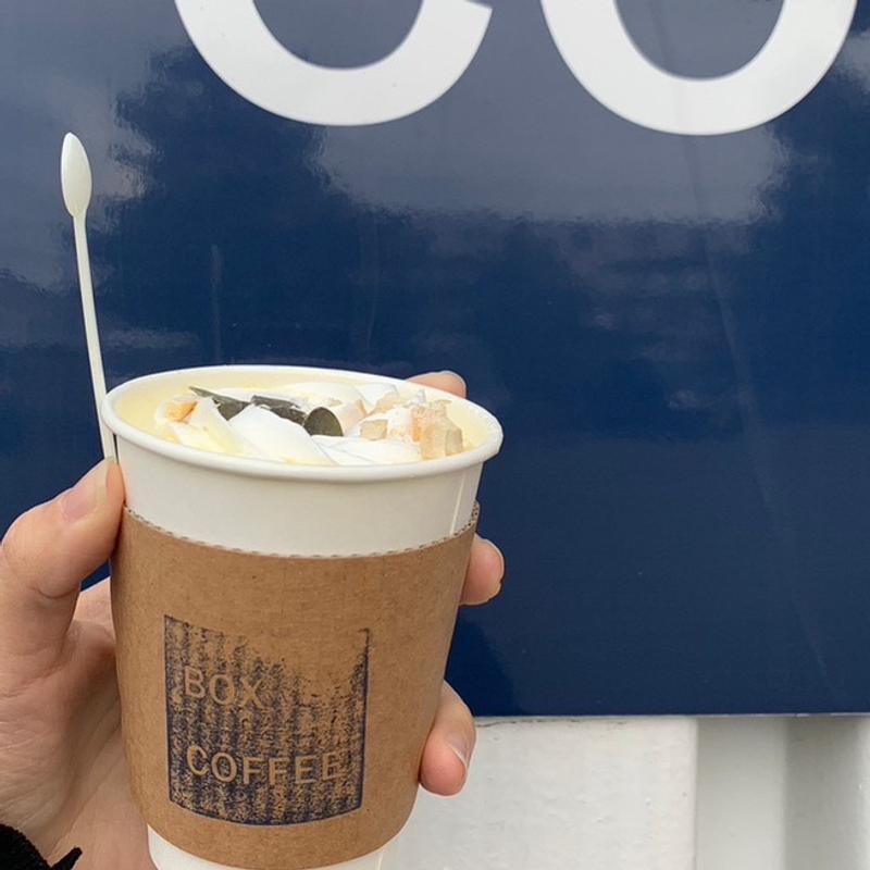 パンプキンラテ(BOXCOFFEE土崎店)