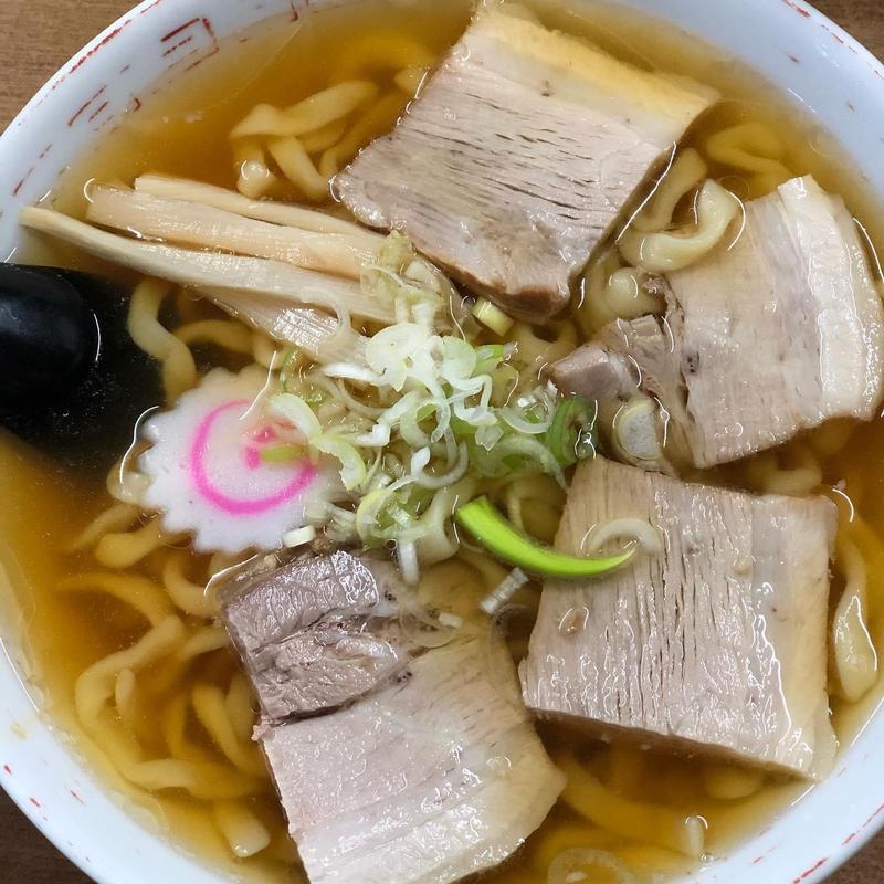 極太手打ちチャーシューメン(食堂なまえ )