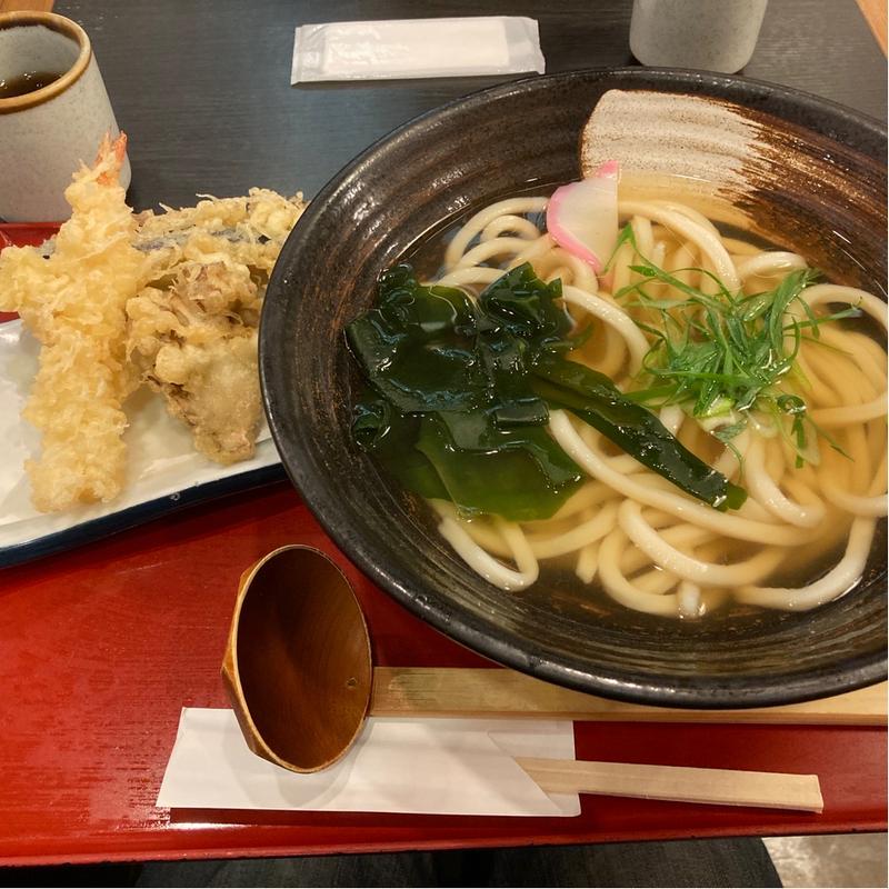 天ぷらうどん(自家製麺 杵屋 ららぽーと磐田店)