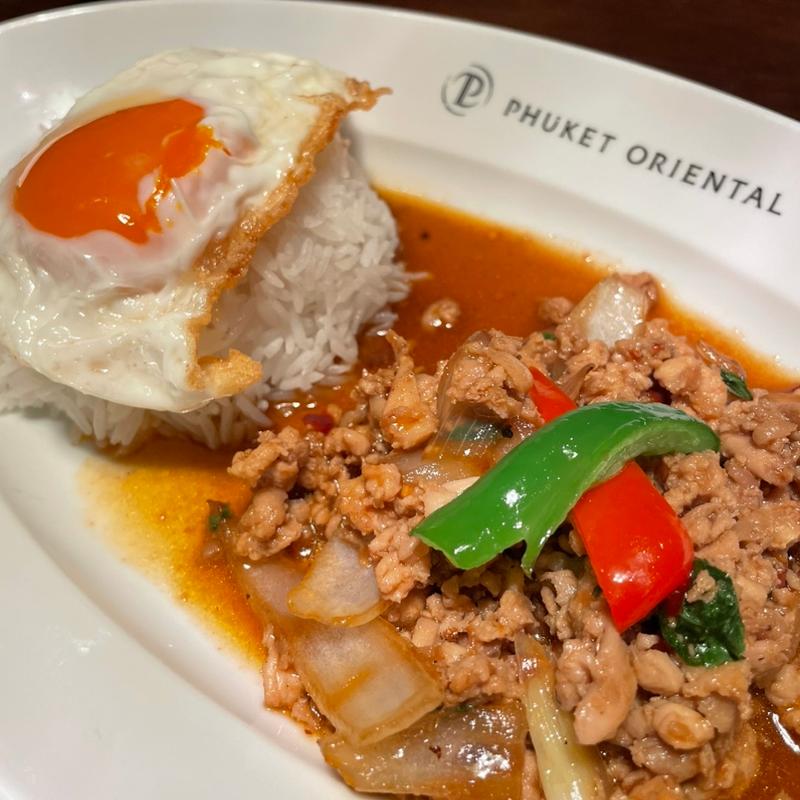 チキンガパオライス(プーケットオリエンタル 日比谷)