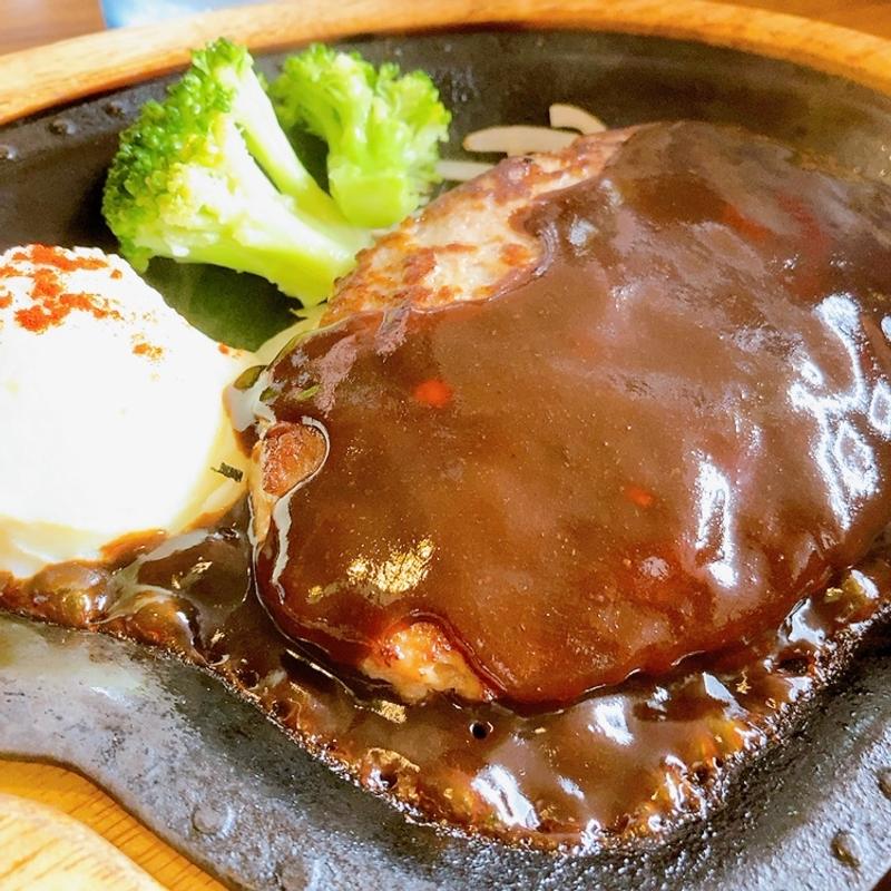 黒デミバーグステーキ(びっくりドンキー 庚午店 )