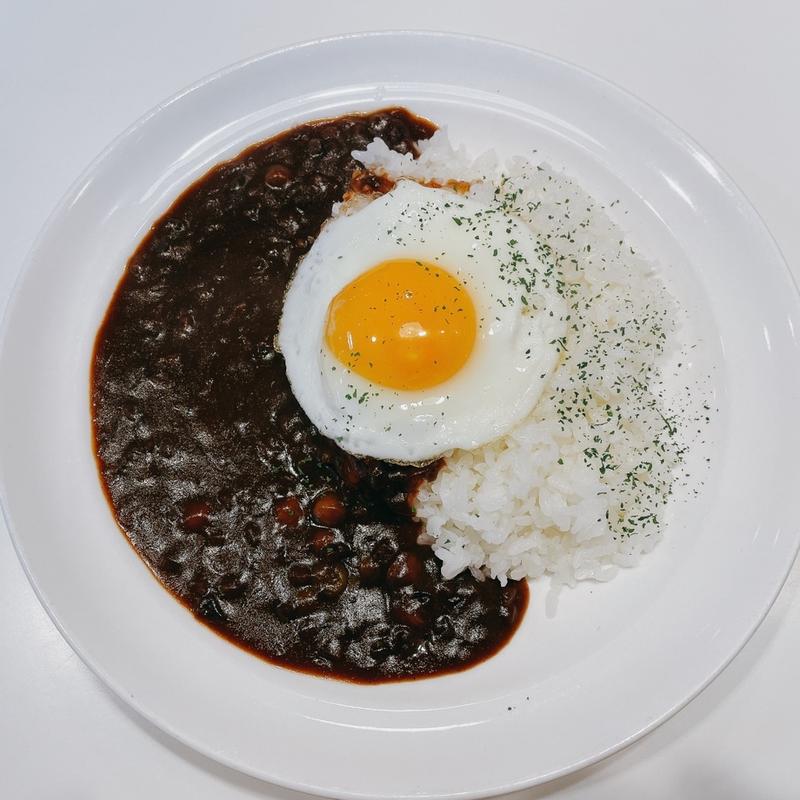 朝の目玉焼きカレーセット(ガスト 上総一宮店 )