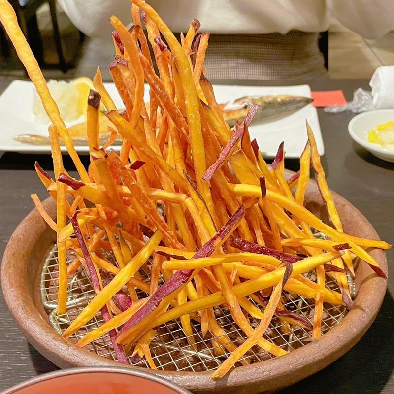 さつま芋山揚げ(あぶりゃんせ百干)