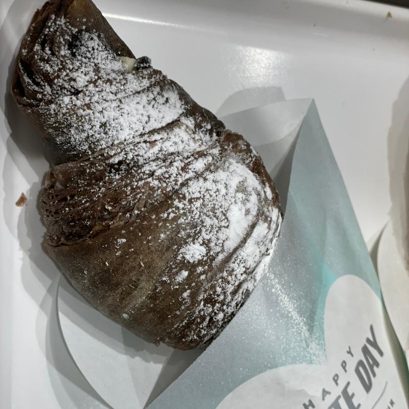 プレミアムチョコクロ　シルバーメルティホワイトショコラ(サンマルクカフェ ららぽーと海老名店)