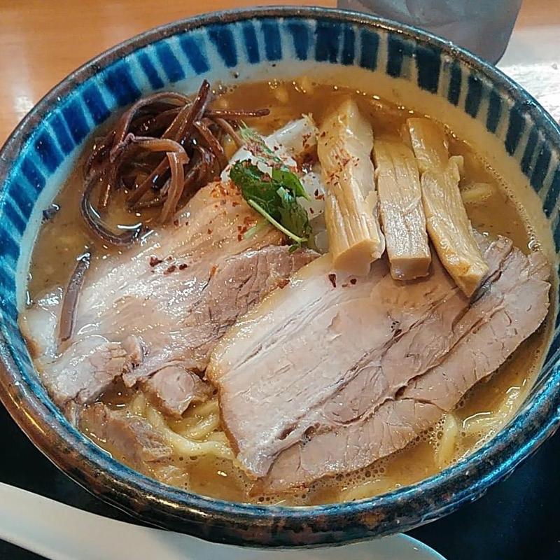 濃厚にぼしそば(長岡市 ラーメン にぼし中華 廣はし)
