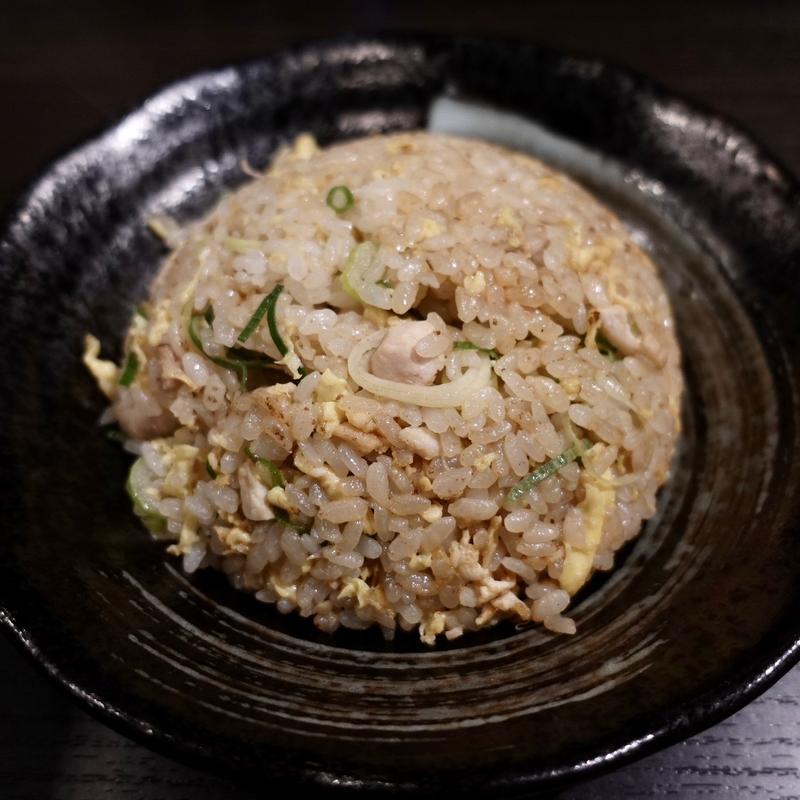 名物半チャーハン(麺や 福一)