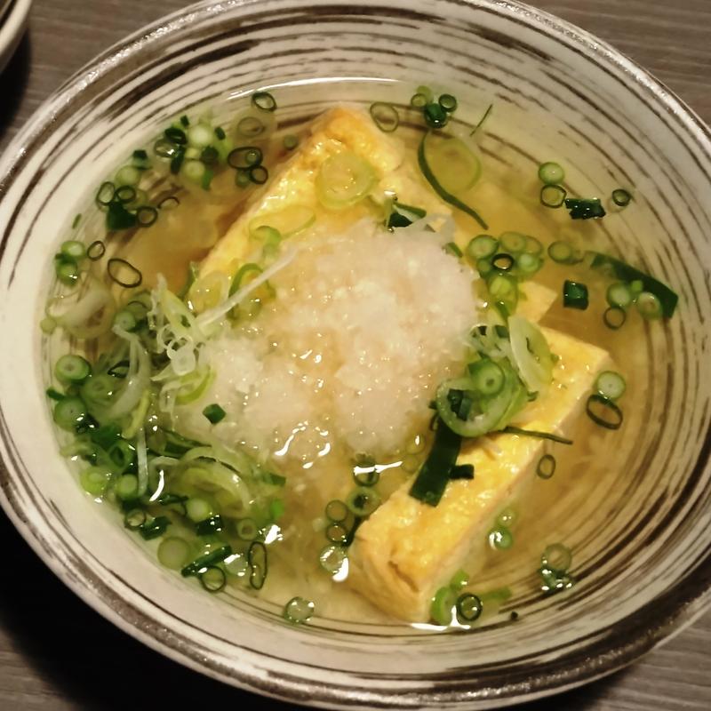 鳥出汁巻かれ玉子(信州蕎麦・鶏 個室居酒屋 八兵衛)