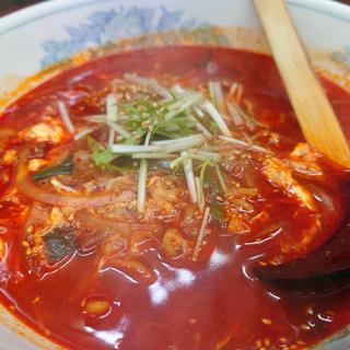 ユッケジャンラーメン(韓韓麺)