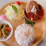 本格麻婆ハンバーグランチ(リアン茶屋)