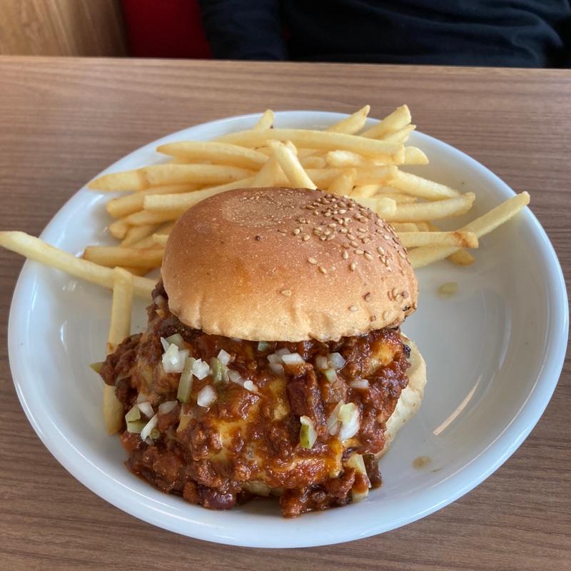 チリビーンズバーガー(Lucy's Bakery & Kitchen)