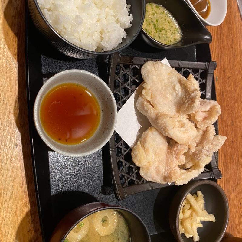 白い唐揚げ(やきとり宮川 豊洲店 )