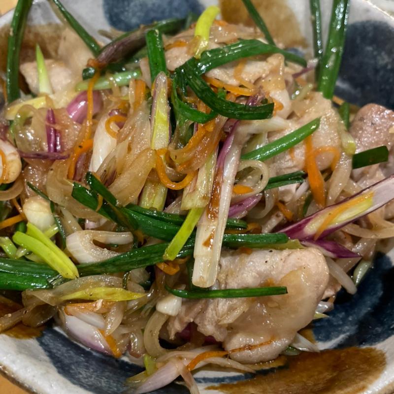 紫島らっきょうの味噌炒め(あったかや)